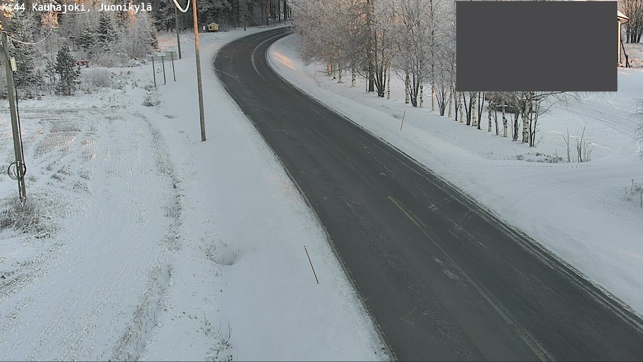 Weather Camera Image Road 44 Kauhajoki, Juonikylä,, Kauhajoki, Etelä-Pohjanmaa