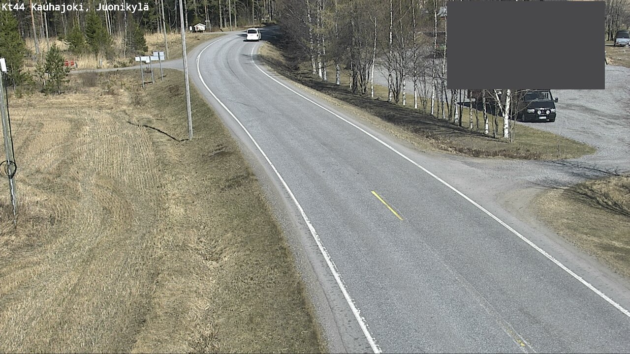 Weather Camera Image Road 44 Kauhajoki, Juonikylä,, Kauhajoki, Etelä-Pohjanmaa