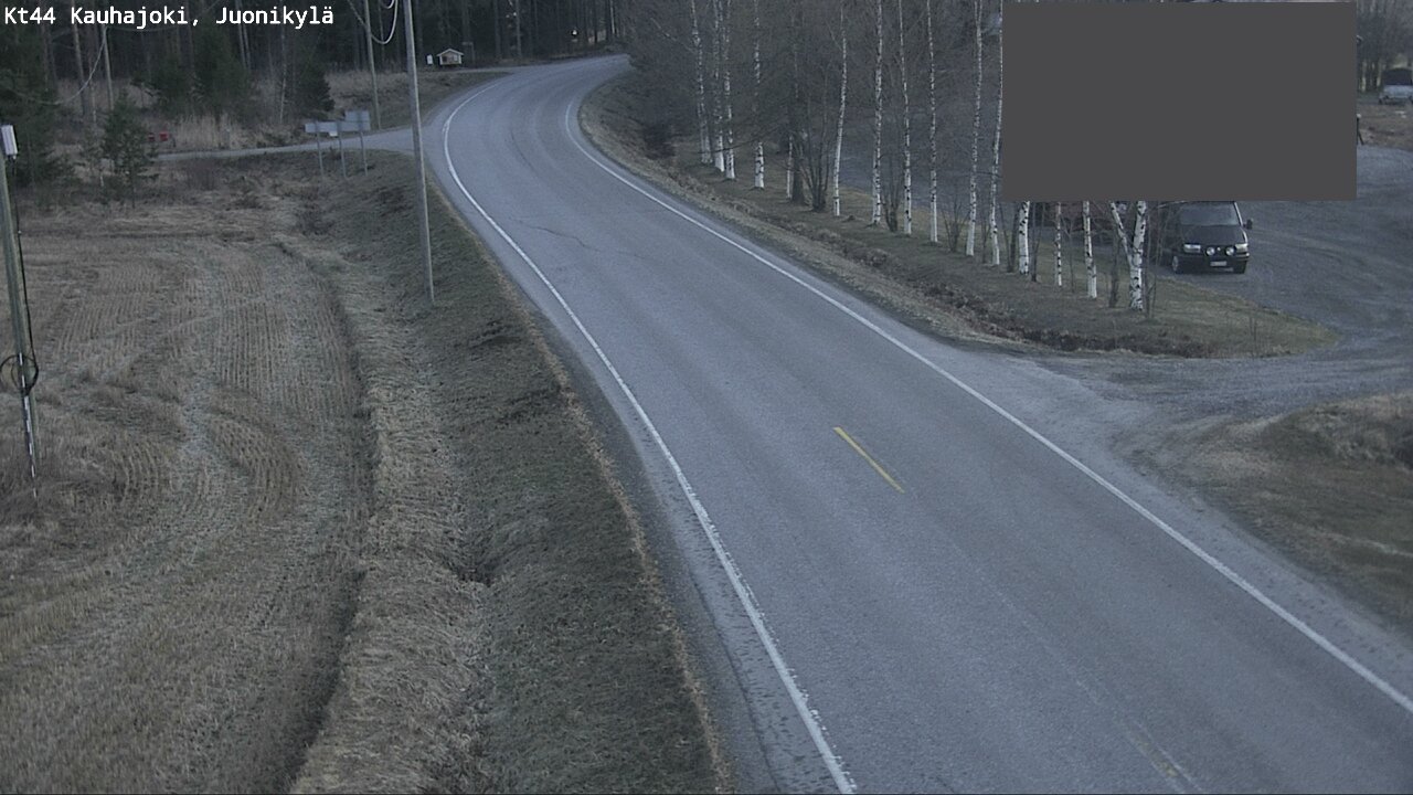 Weather Camera Image Road 44 Kauhajoki, Juonikylä,, Kauhajoki, Etelä-Pohjanmaa