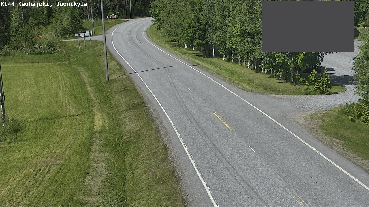 Weather Camera Image Road 44 Kauhajoki, Juonikylä,, Kauhajoki, Etelä-Pohjanmaa
