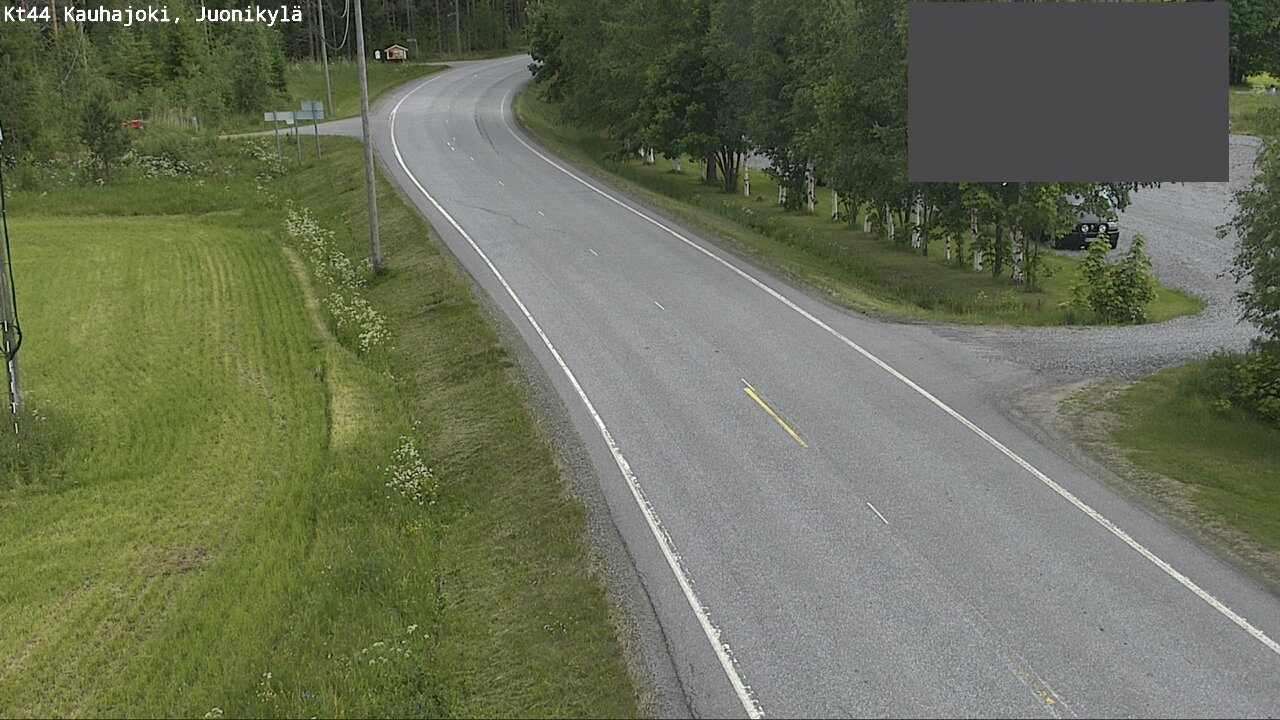 Weather Camera Image Road 44 Kauhajoki, Juonikylä,, Kauhajoki, Etelä-Pohjanmaa