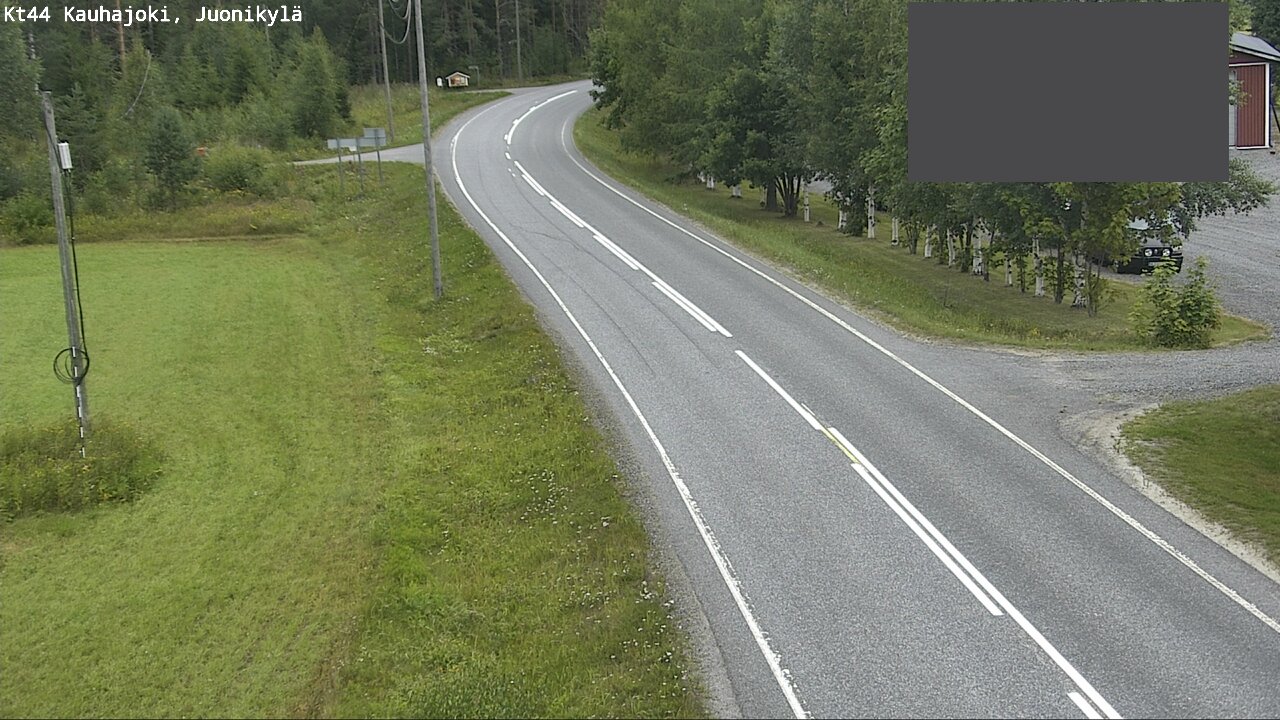 Weather Camera Image Road 44 Kauhajoki, Juonikylä,, Kauhajoki, Etelä-Pohjanmaa