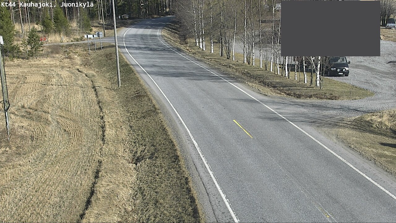 Weather Camera Image Road 44 Kauhajoki, Juonikylä,, Kauhajoki, Etelä-Pohjanmaa