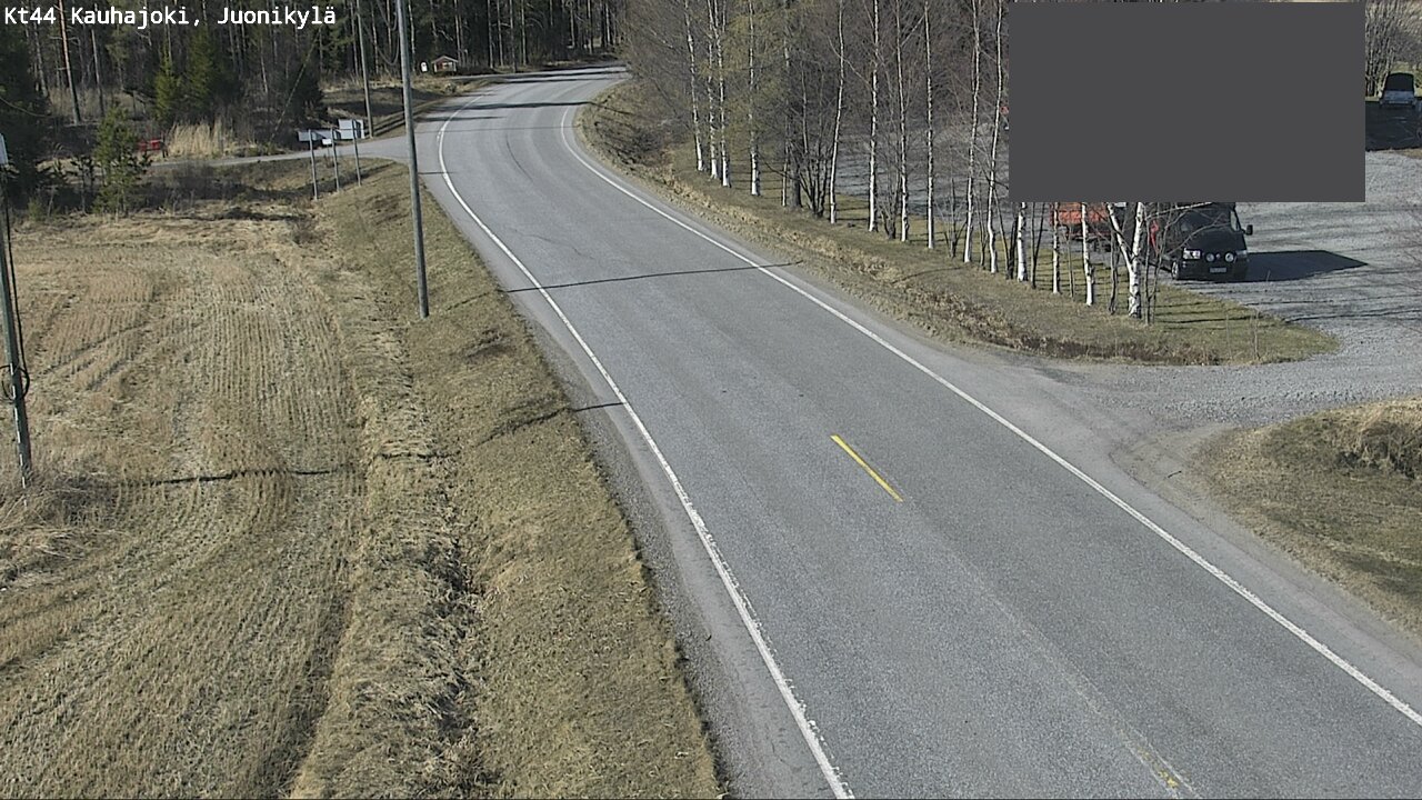 Weather Camera Image Road 44 Kauhajoki, Juonikylä,, Kauhajoki, Etelä-Pohjanmaa
