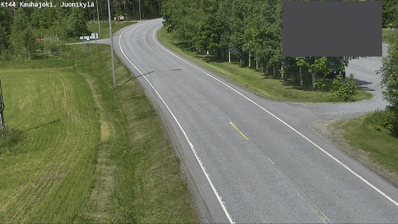 Weather Camera Image Road 44 Kauhajoki, Juonikylä,, Kauhajoki, Etelä-Pohjanmaa