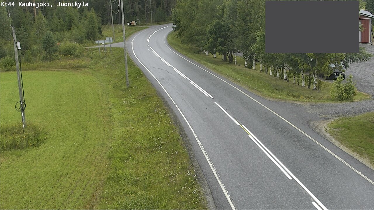 Weather Camera Image Road 44 Kauhajoki, Juonikylä,, Kauhajoki, Etelä-Pohjanmaa