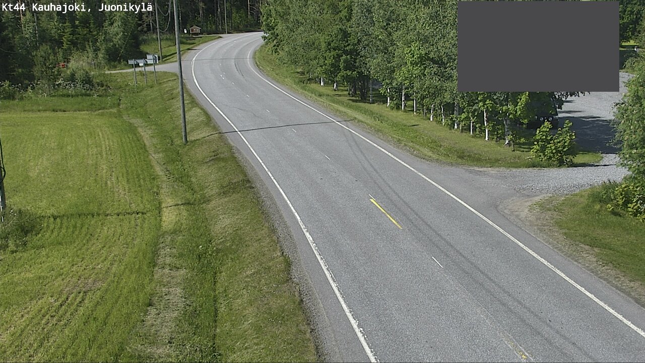 Weather Camera Image Road 44 Kauhajoki, Juonikylä,, Kauhajoki, Etelä-Pohjanmaa