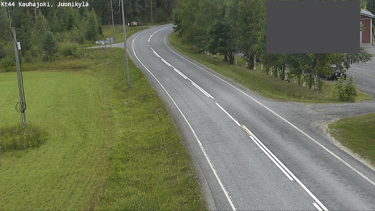 Weather Camera Image Road 44 Kauhajoki, Juonikylä,, Kauhajoki, Etelä-Pohjanmaa
