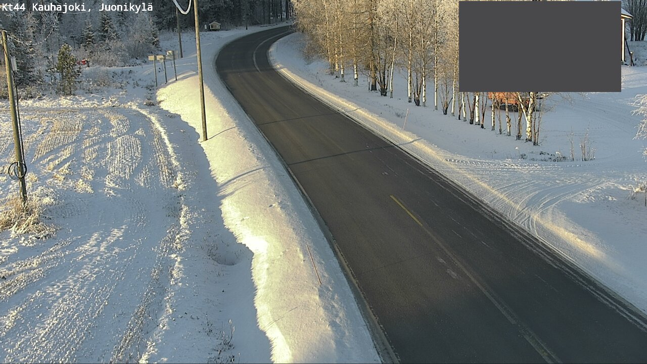 Weather Camera Image Road 44 Kauhajoki, Juonikylä,, Kauhajoki, Etelä-Pohjanmaa