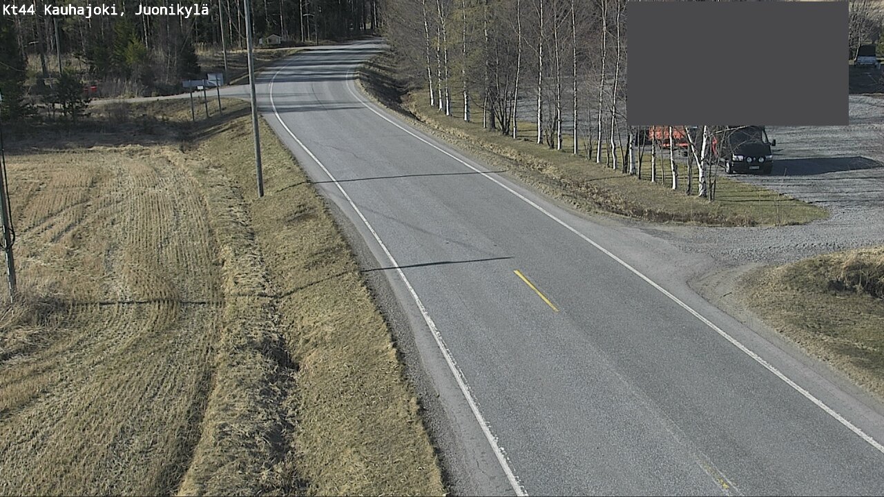 Weather Camera Image Road 44 Kauhajoki, Juonikylä,, Kauhajoki, Etelä-Pohjanmaa