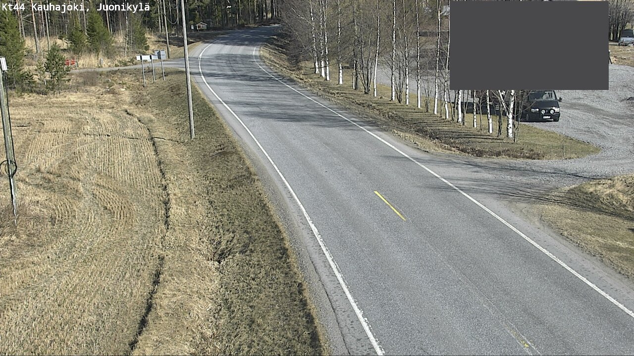 Weather Camera Image Road 44 Kauhajoki, Juonikylä,, Kauhajoki, Etelä-Pohjanmaa