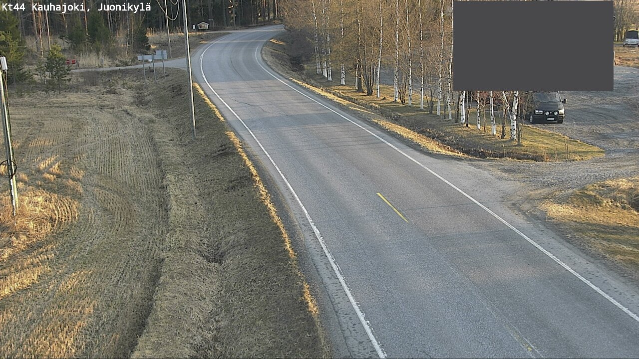 Weather Camera Image Väg 44 Kauhajoki, Juonikylä, Kauhajoki, Etelä-Pohjanmaa