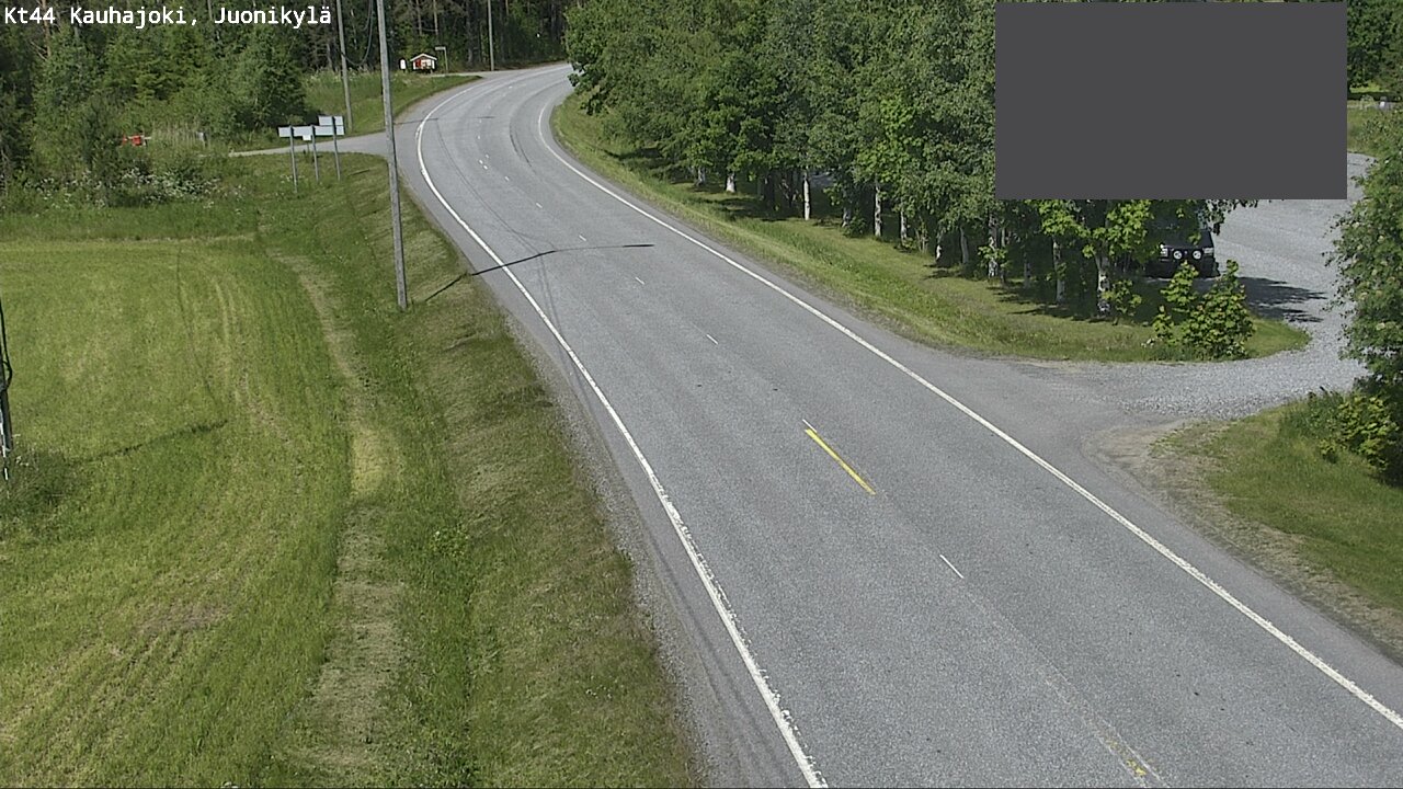 Weather Camera Image Road 44 Kauhajoki, Juonikylä,, Kauhajoki, Etelä-Pohjanmaa