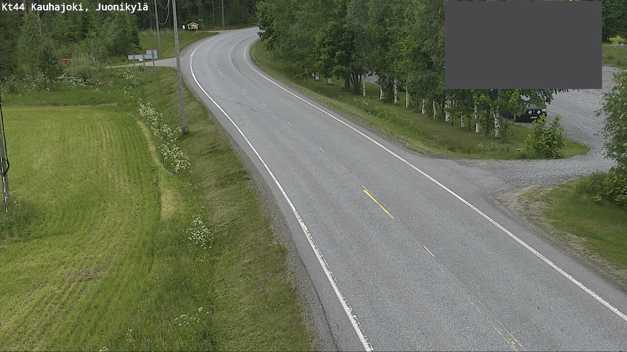 Weather Camera Image Road 44 Kauhajoki, Juonikylä,, Kauhajoki, Etelä-Pohjanmaa