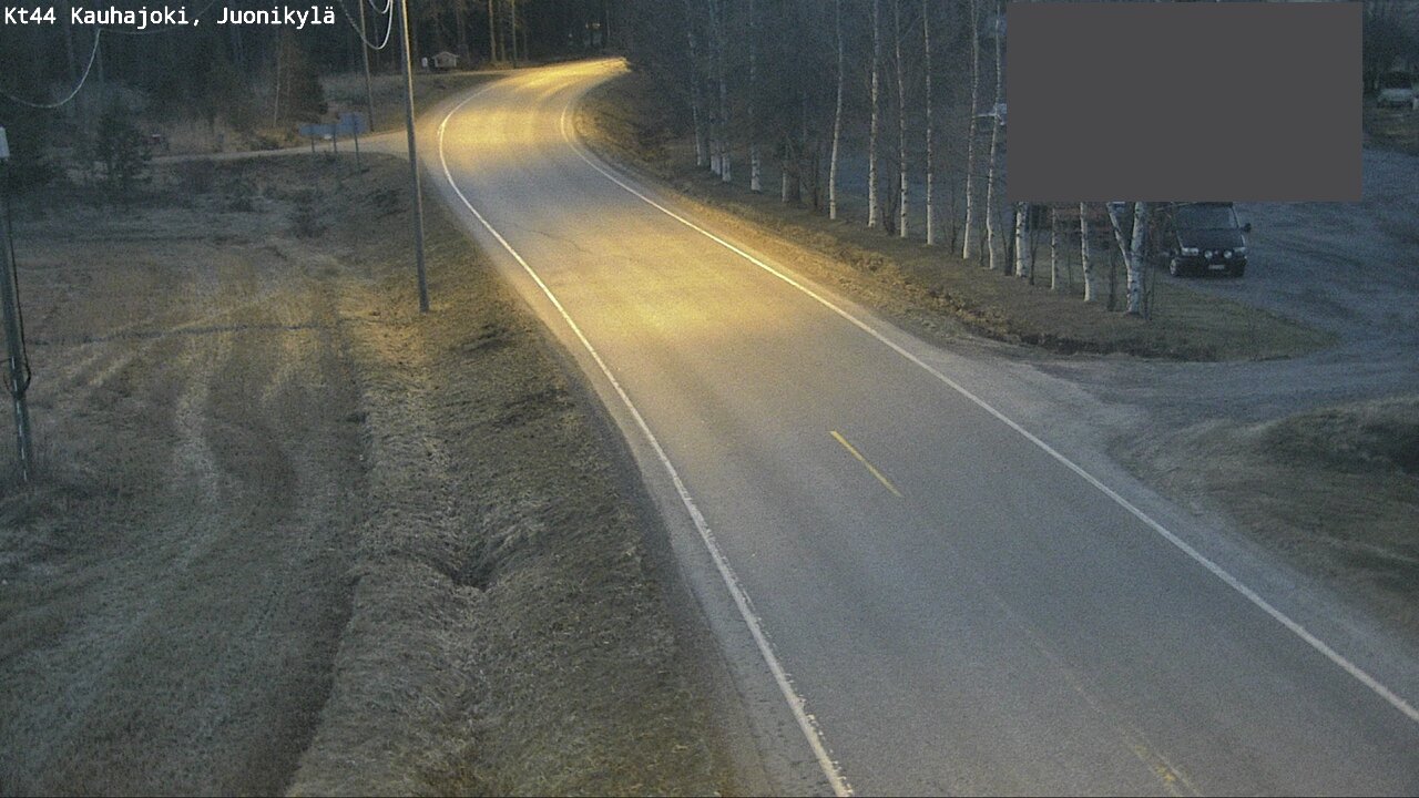 Weather Camera Image Road 44 Kauhajoki, Juonikylä,, Kauhajoki, Etelä-Pohjanmaa