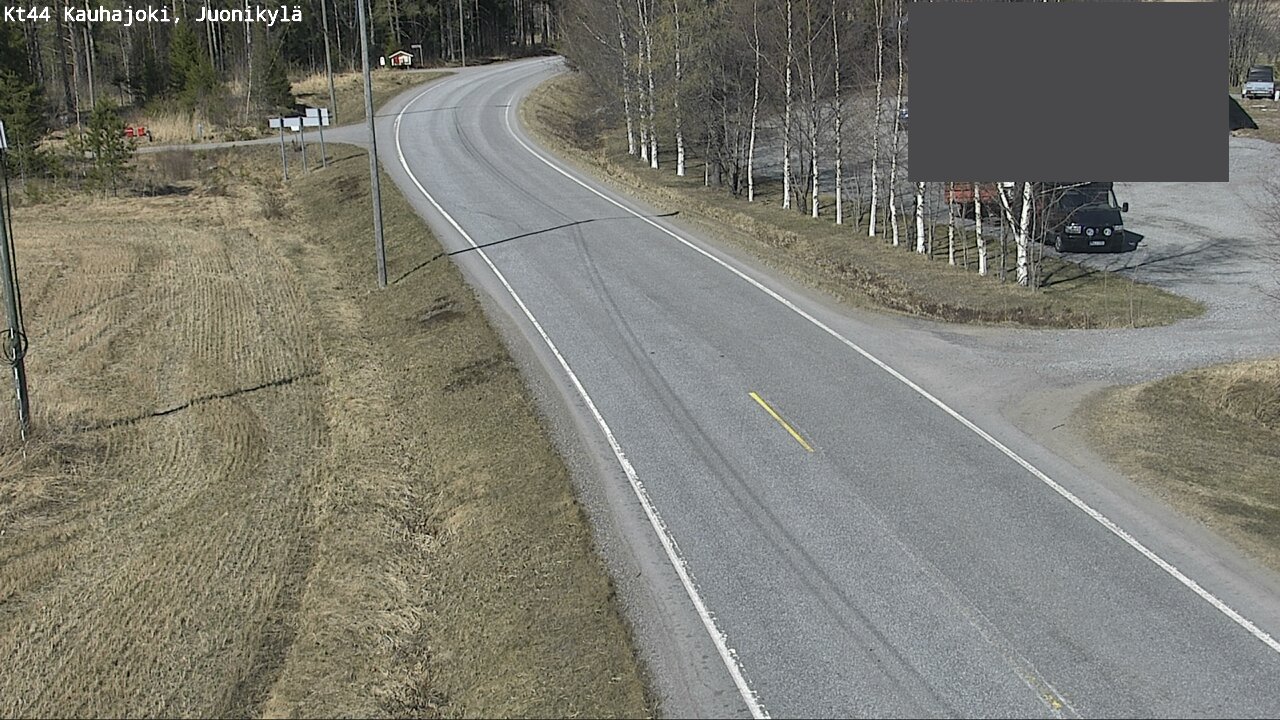 Weather Camera Image Road 44 Kauhajoki, Juonikylä,, Kauhajoki, Etelä-Pohjanmaa