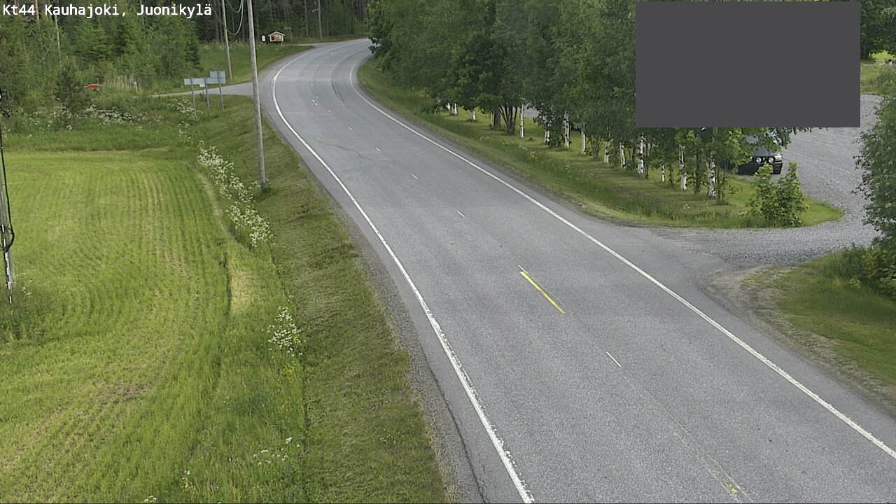 Weather Camera Image Road 44 Kauhajoki, Juonikylä,, Kauhajoki, Etelä-Pohjanmaa