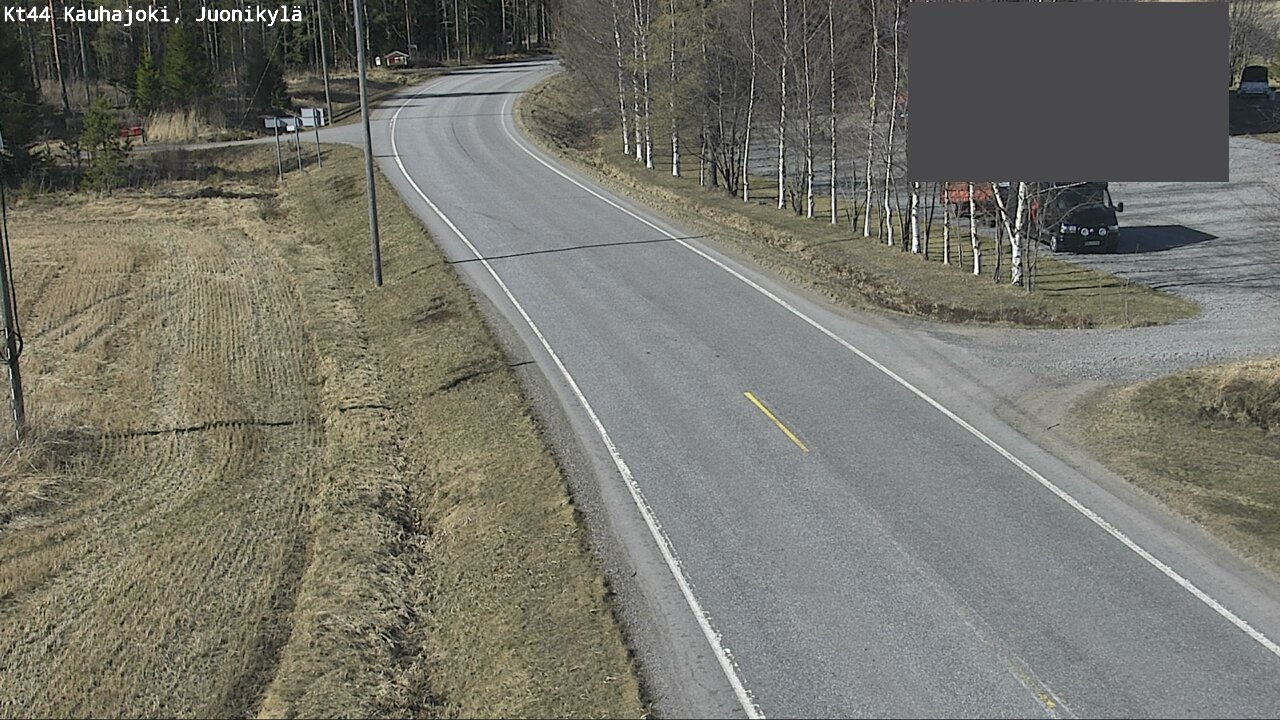 Weather Camera Image Road 44 Kauhajoki, Juonikylä,, Kauhajoki, Etelä-Pohjanmaa