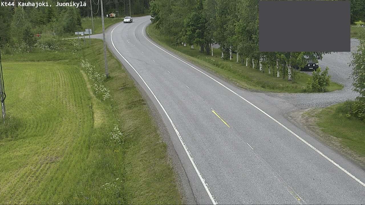 Weather Camera Image Road 44 Kauhajoki, Juonikylä,, Kauhajoki, Etelä-Pohjanmaa