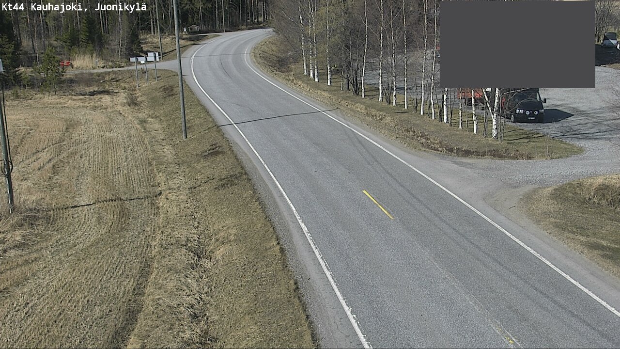 Weather Camera Image Road 44 Kauhajoki, Juonikylä,, Kauhajoki, Etelä-Pohjanmaa