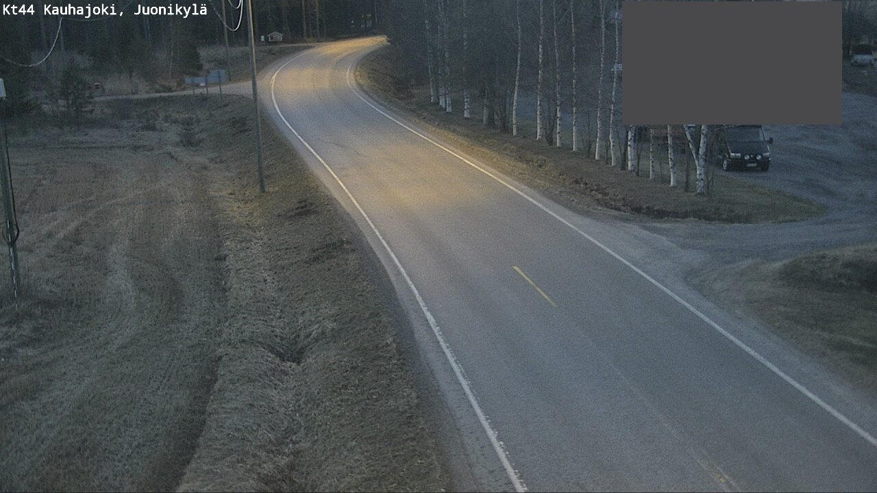 Weather Camera Image Road 44 Kauhajoki, Juonikylä,, Kauhajoki, Etelä-Pohjanmaa