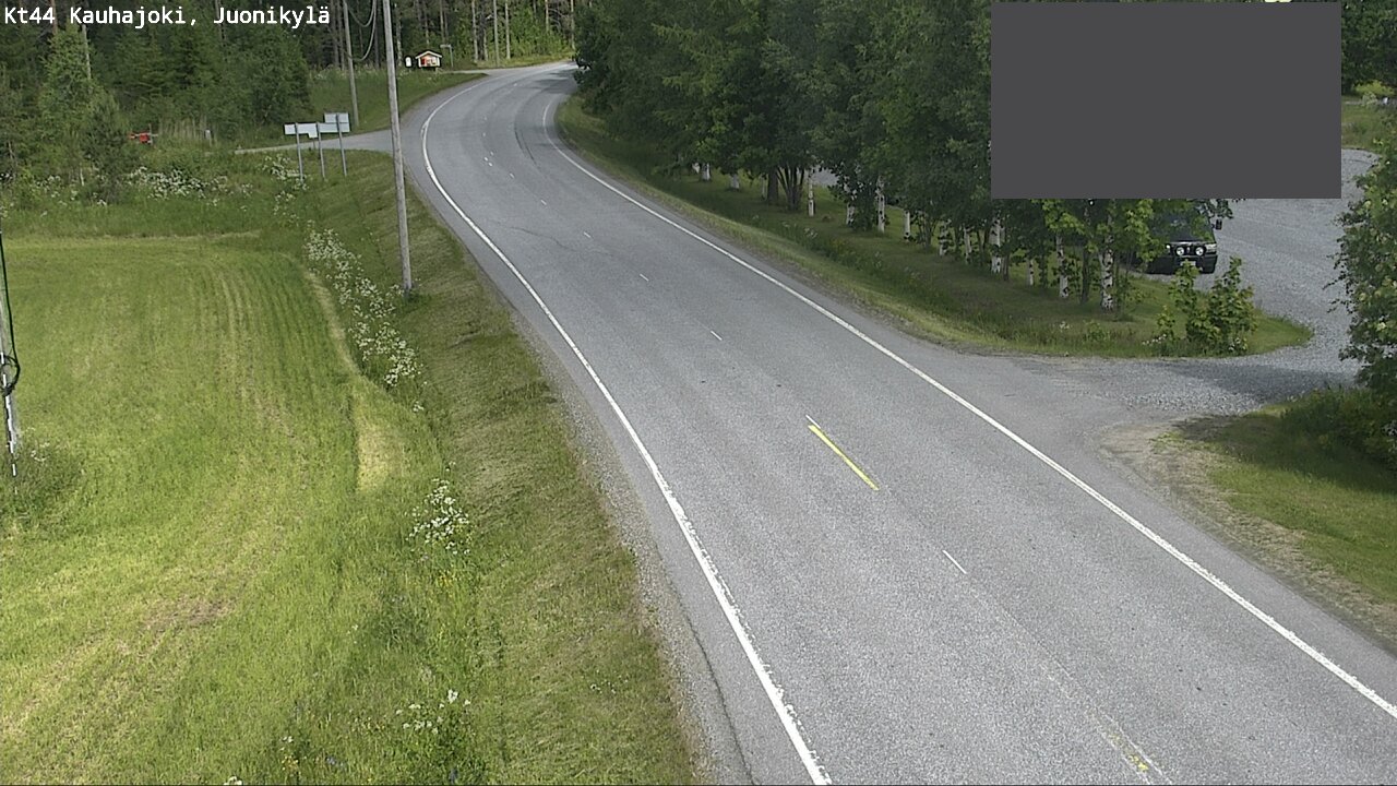 Weather Camera Image Road 44 Kauhajoki, Juonikylä,, Kauhajoki, Etelä-Pohjanmaa