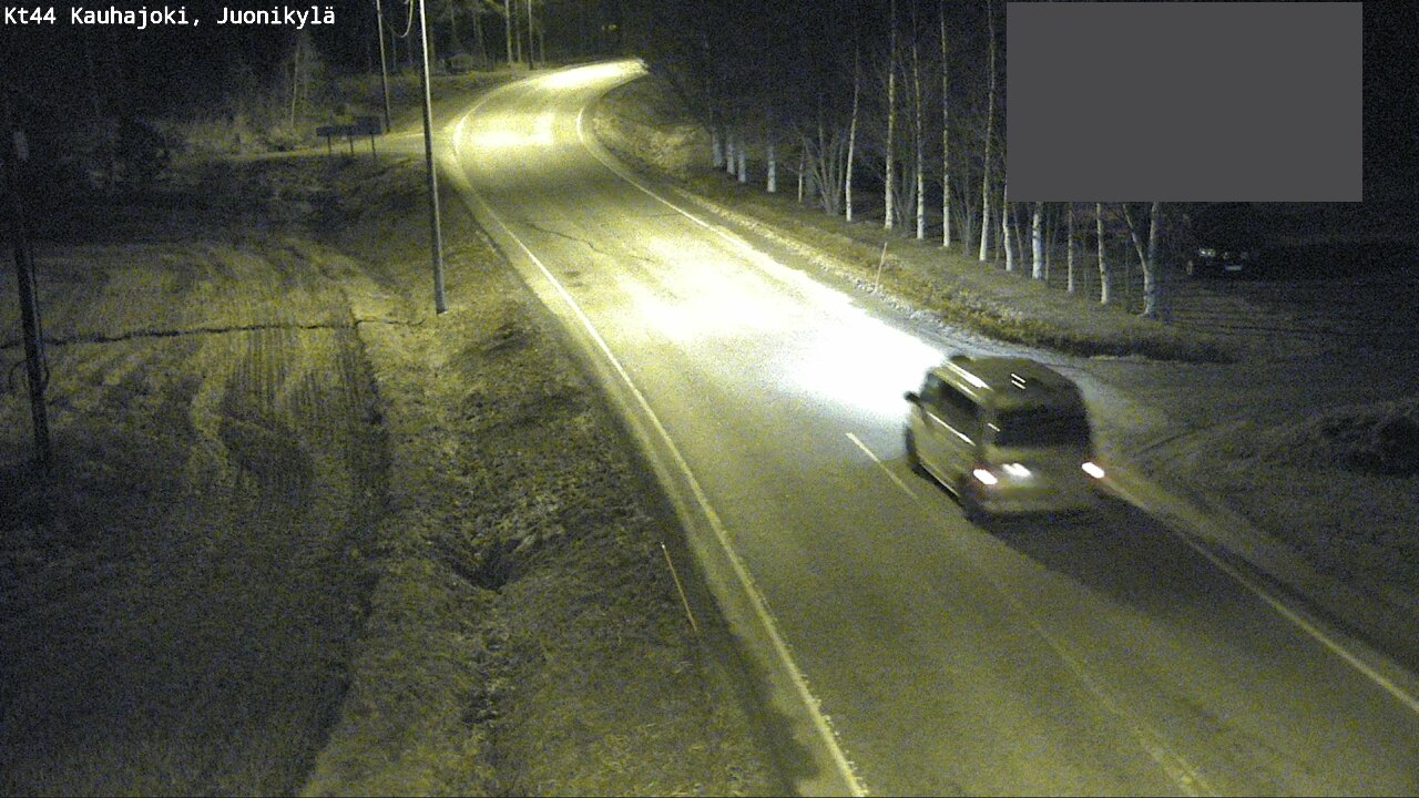 Weather Camera Image Road 44 Kauhajoki, Juonikylä,, Kauhajoki, Etelä-Pohjanmaa