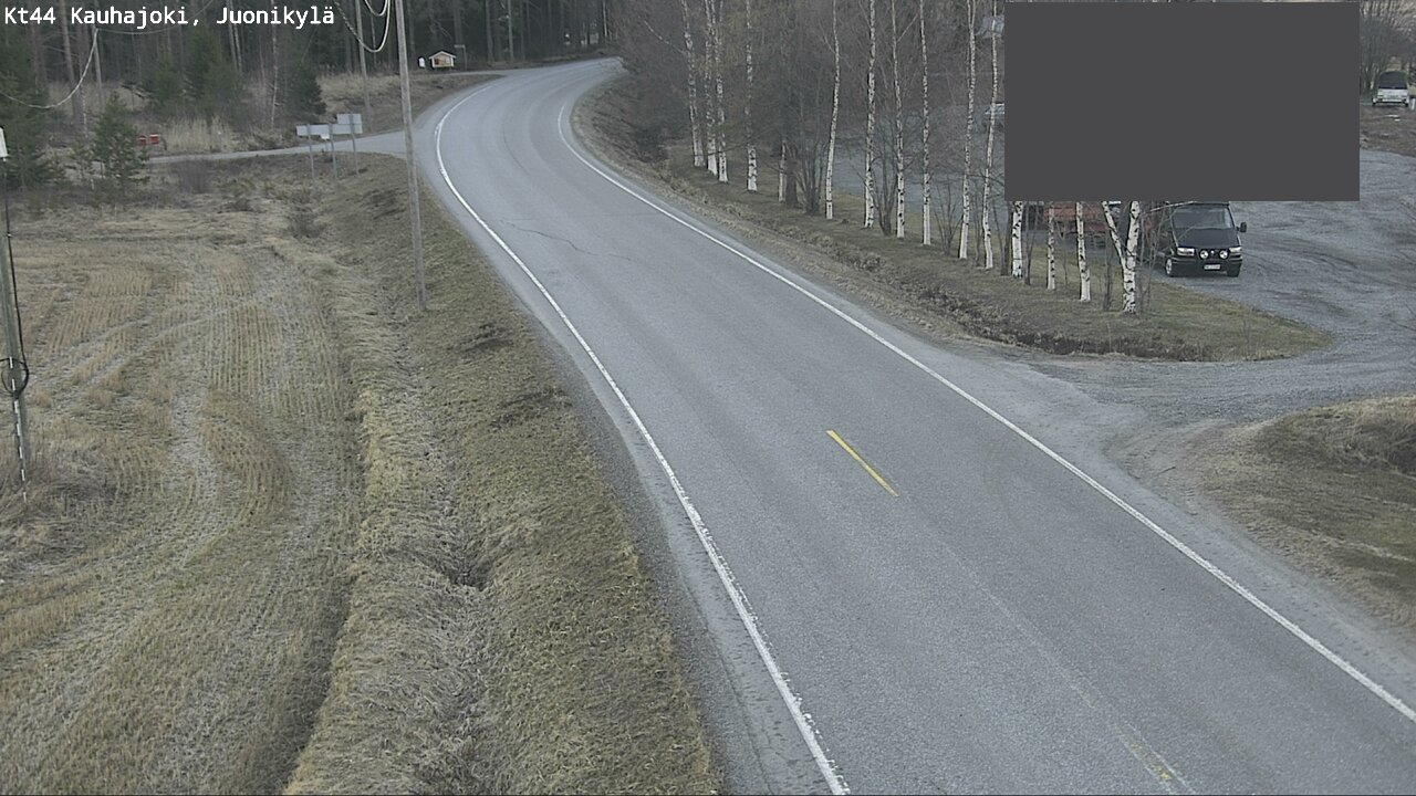 Weather Camera Image Road 44 Kauhajoki, Juonikylä,, Kauhajoki, Etelä-Pohjanmaa