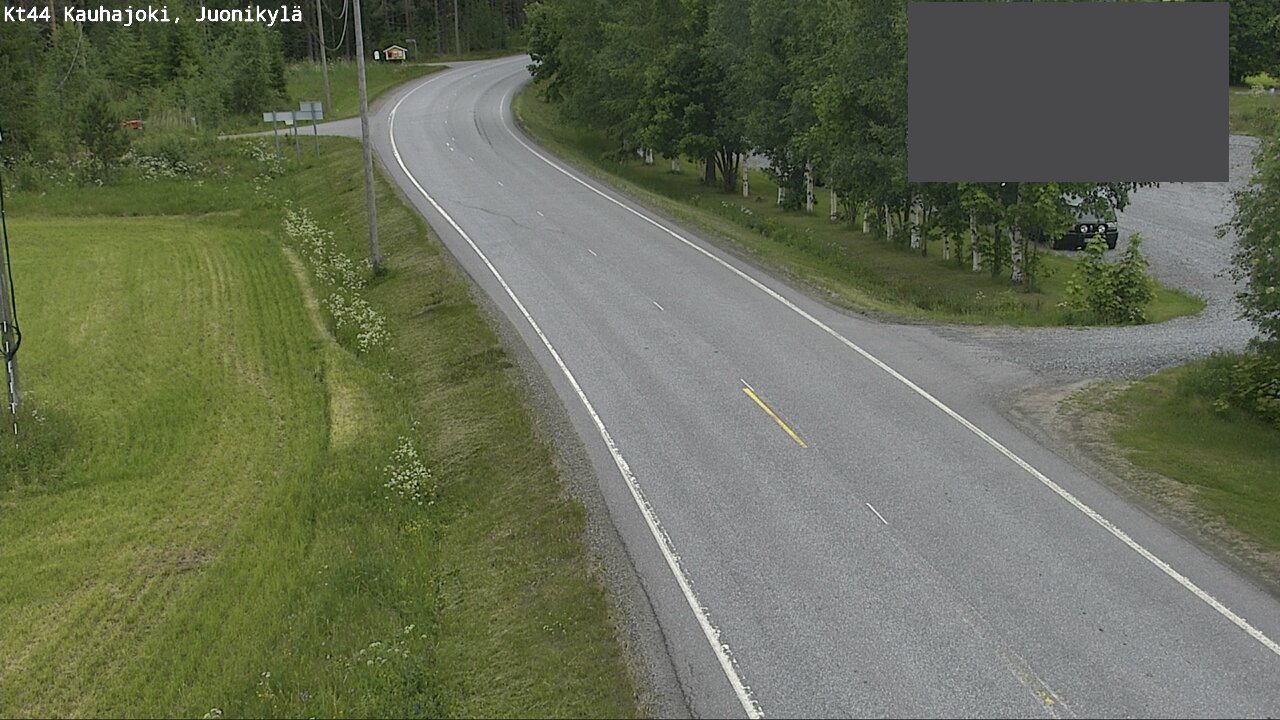 Weather Camera Image Road 44 Kauhajoki, Juonikylä,, Kauhajoki, Etelä-Pohjanmaa