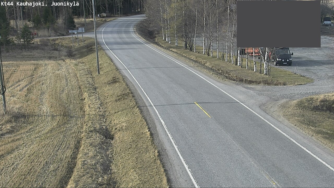 Weather Camera Image Road 44 Kauhajoki, Juonikylä,, Kauhajoki, Etelä-Pohjanmaa