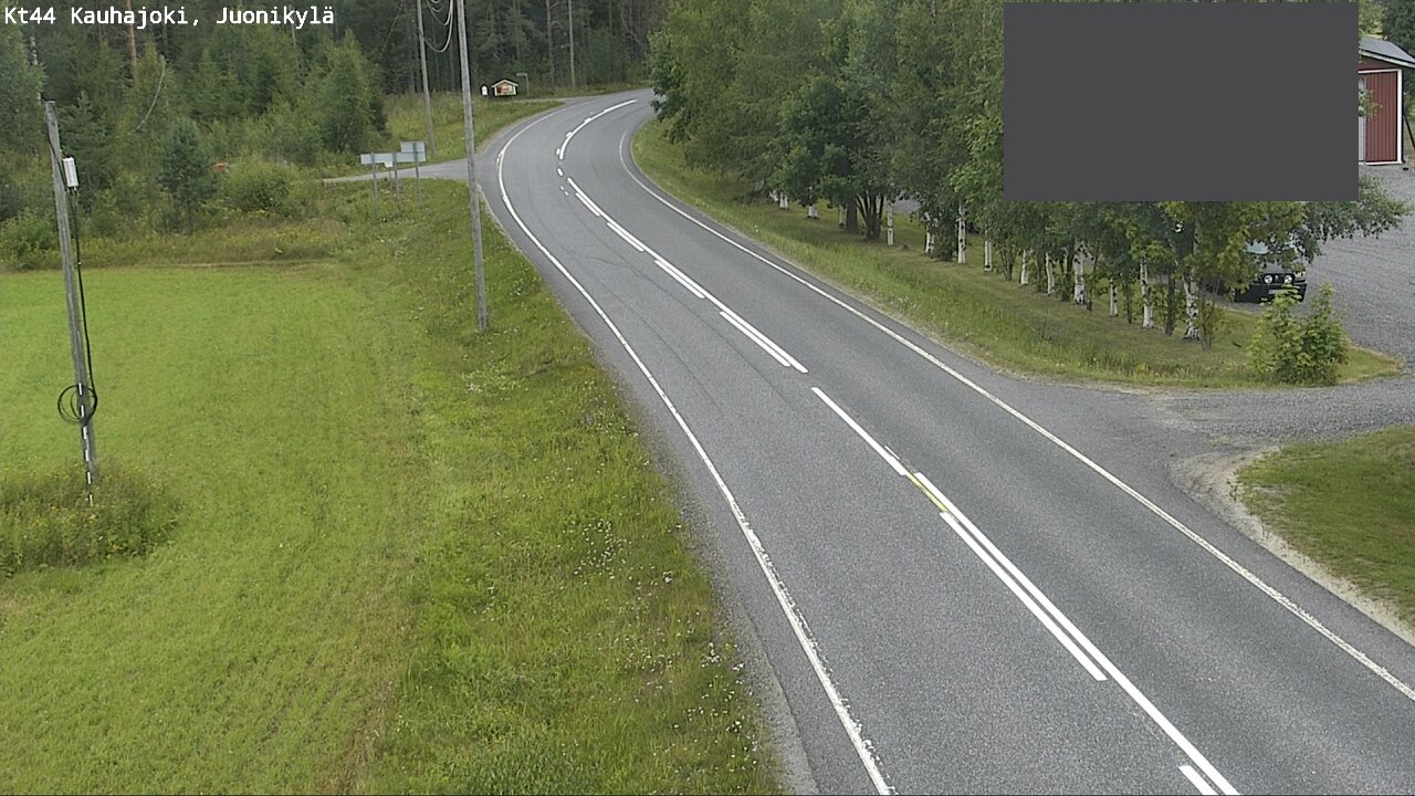 Weather Camera Image Road 44 Kauhajoki, Juonikylä,, Kauhajoki, Etelä-Pohjanmaa