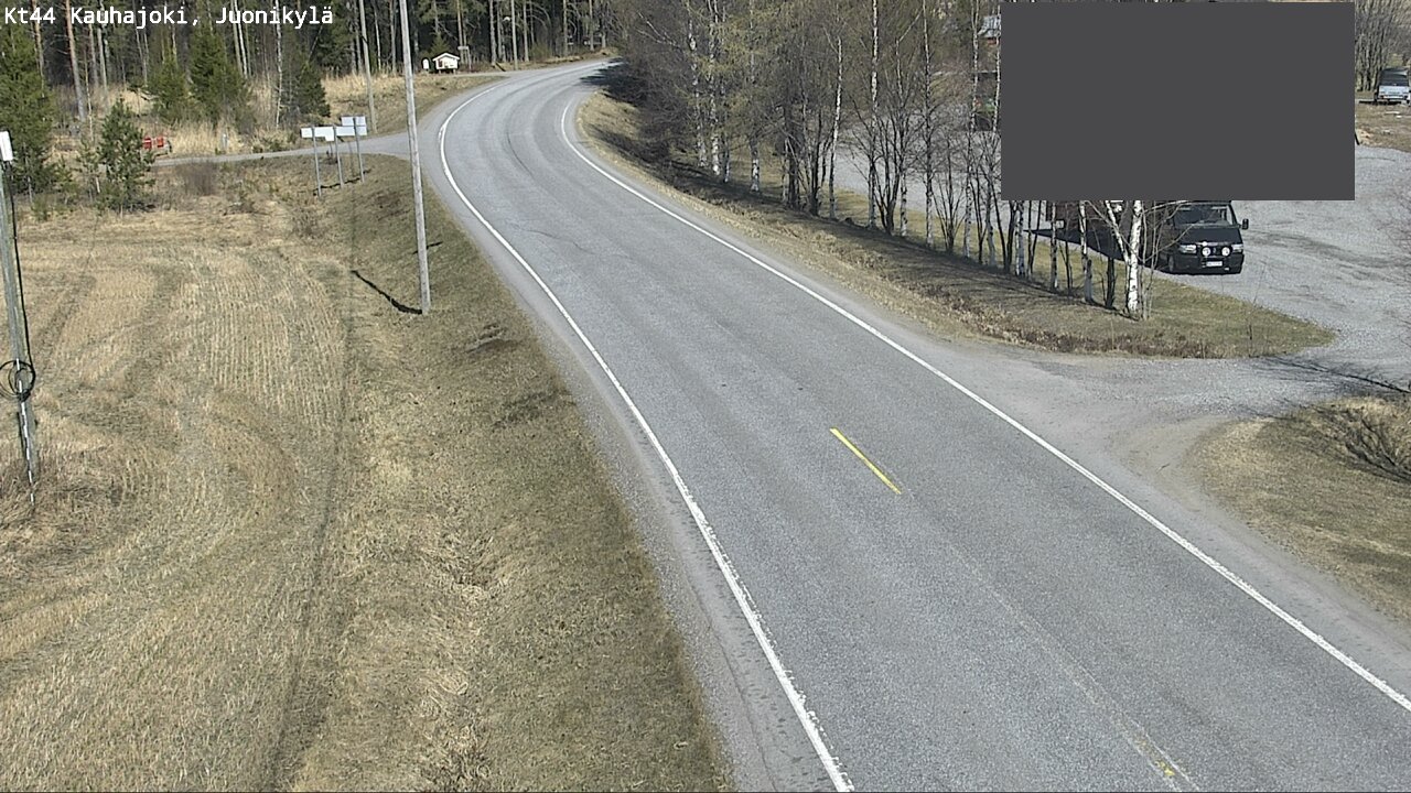 Weather Camera Image Road 44 Kauhajoki, Juonikylä,, Kauhajoki, Etelä-Pohjanmaa