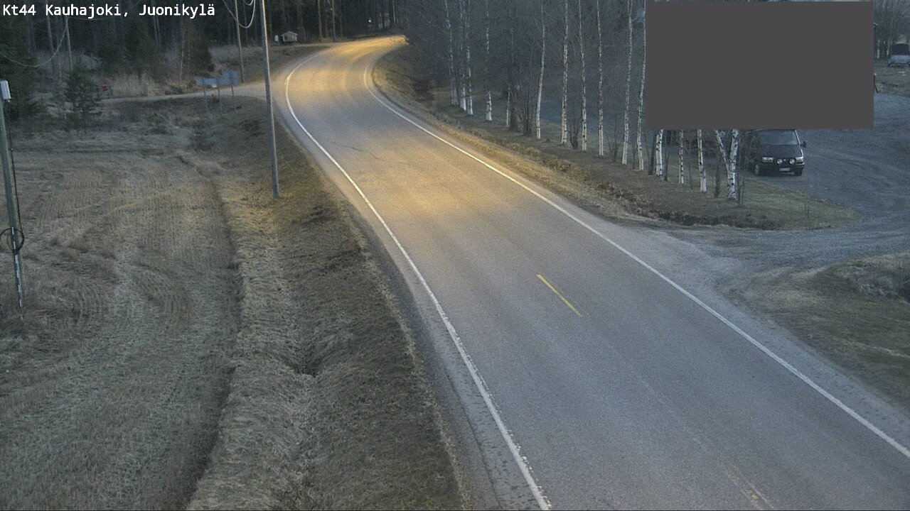Weather Camera Image Road 44 Kauhajoki, Juonikylä,, Kauhajoki, Etelä-Pohjanmaa