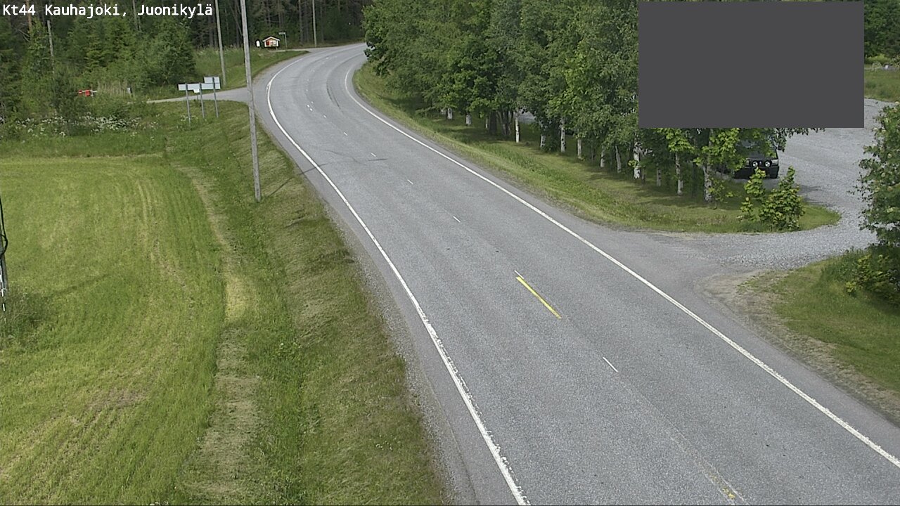 Weather Camera Image Road 44 Kauhajoki, Juonikylä,, Kauhajoki, Etelä-Pohjanmaa