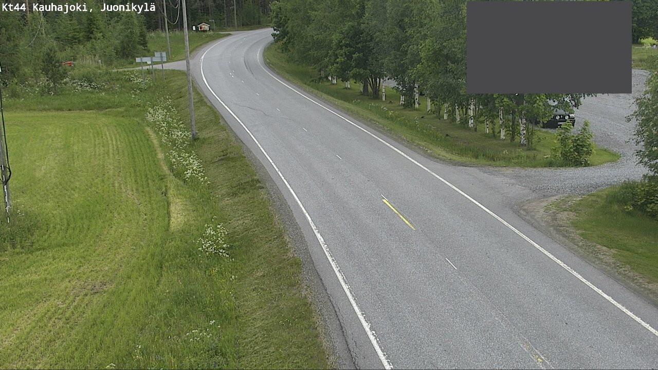 Weather Camera Image Road 44 Kauhajoki, Juonikylä,, Kauhajoki, Etelä-Pohjanmaa