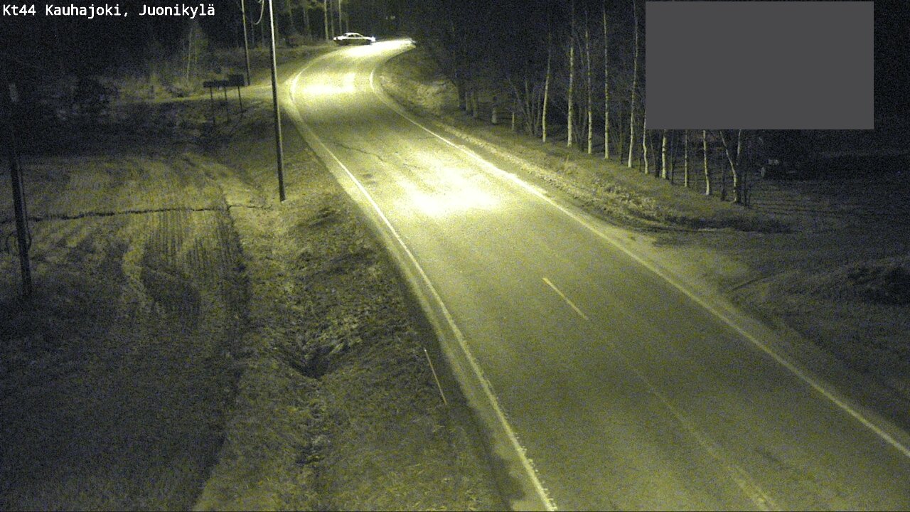 Weather Camera Image Väg 44 Kauhajoki, Juonikylä, Kauhajoki, Etelä-Pohjanmaa
