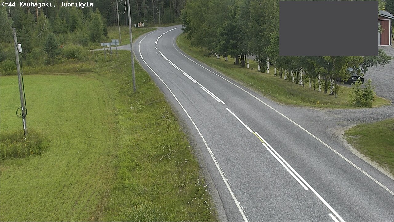 Weather Camera Image Road 44 Kauhajoki, Juonikylä,, Kauhajoki, Etelä-Pohjanmaa