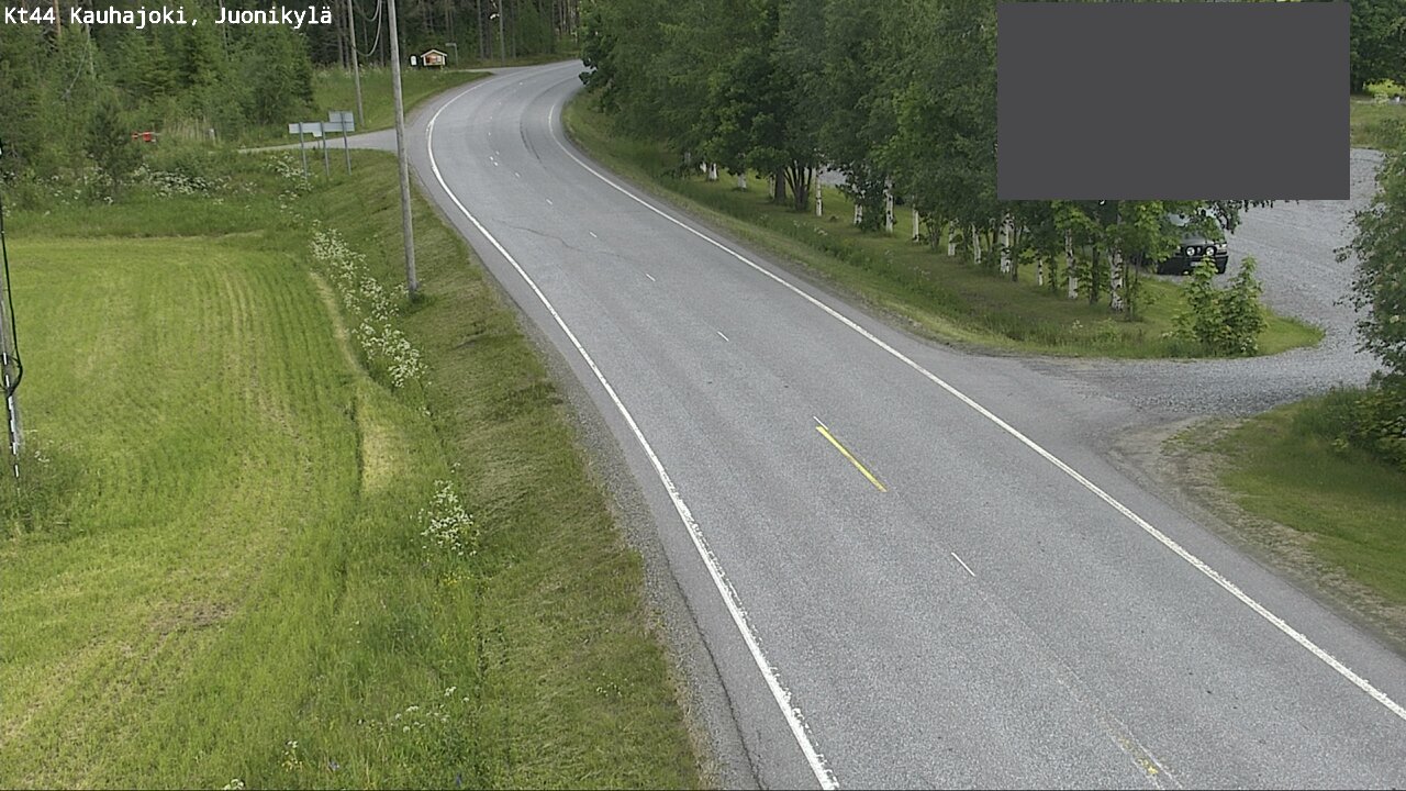 Weather Camera Image Road 44 Kauhajoki, Juonikylä,, Kauhajoki, Etelä-Pohjanmaa