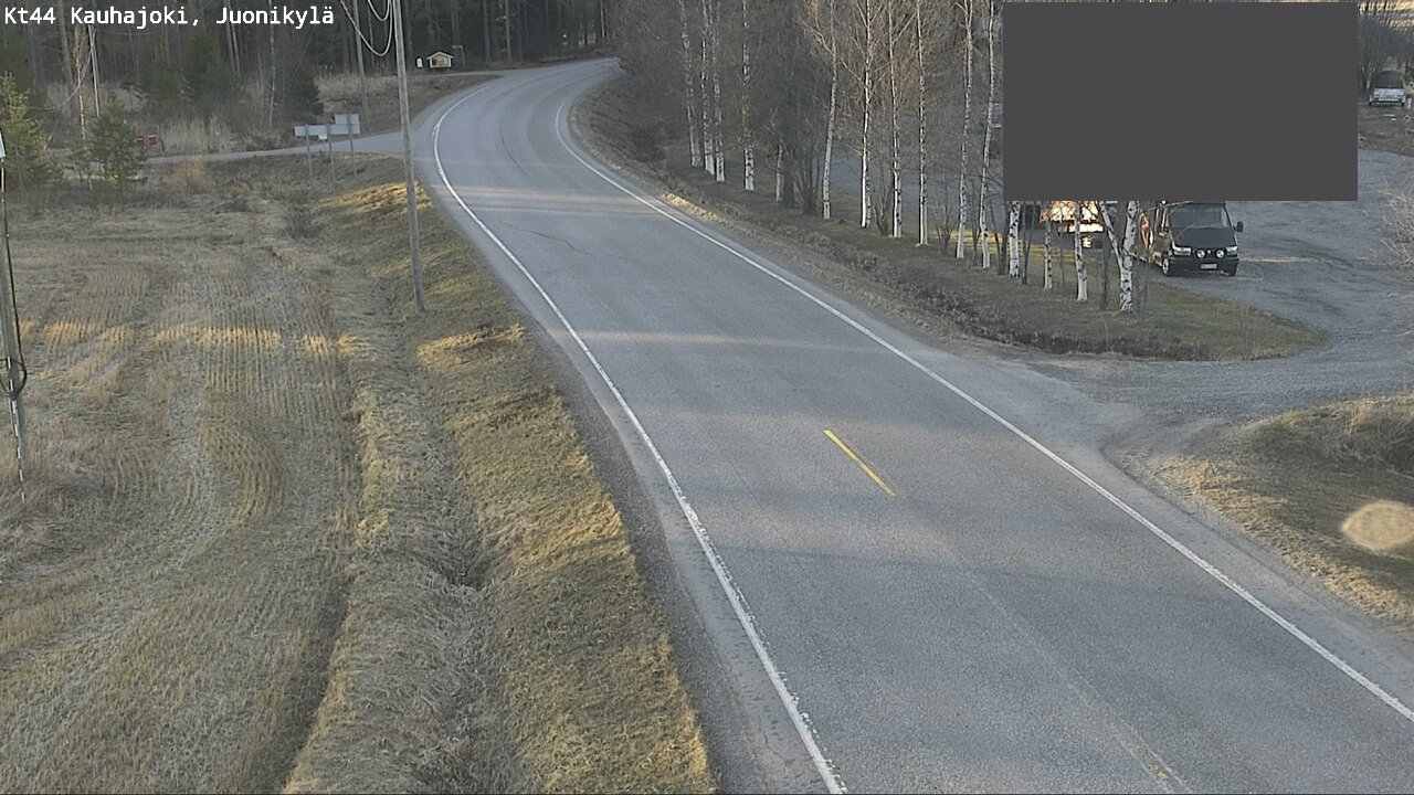 Weather Camera Image Road 44 Kauhajoki, Juonikylä,, Kauhajoki, Etelä-Pohjanmaa