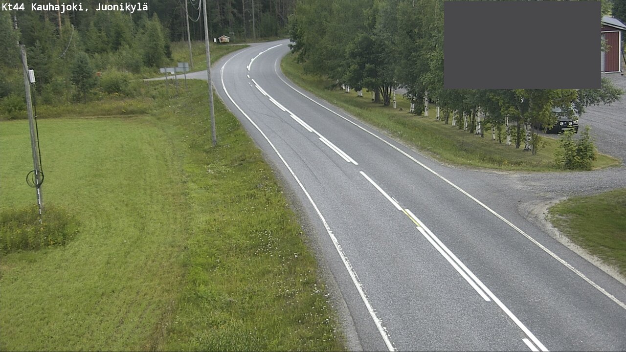 Weather Camera Image Road 44 Kauhajoki, Juonikylä,, Kauhajoki, Etelä-Pohjanmaa