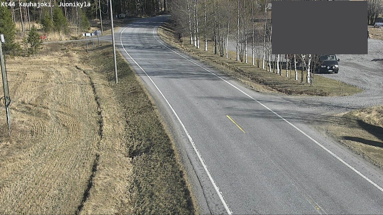 Weather Camera Image Road 44 Kauhajoki, Juonikylä,, Kauhajoki, Etelä-Pohjanmaa
