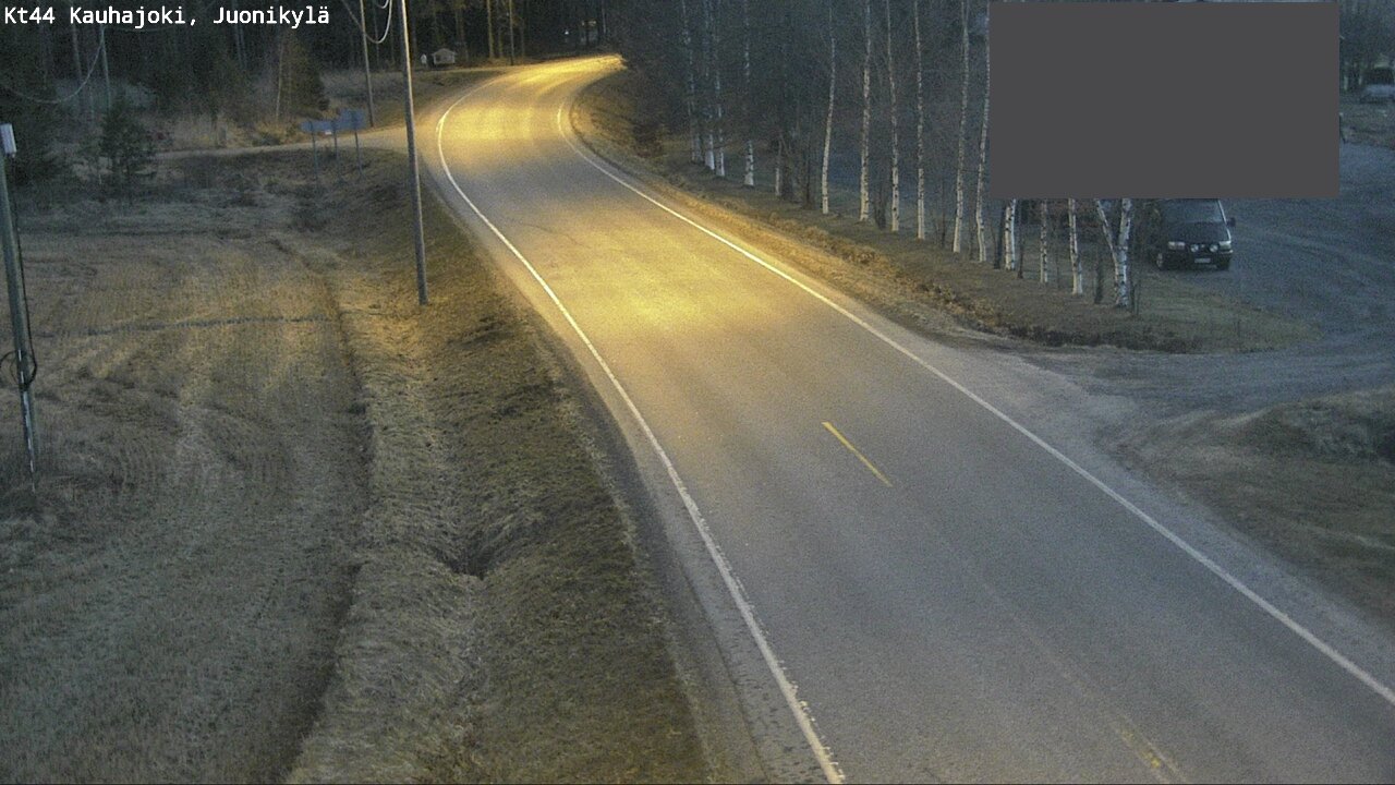 Weather Camera Image Road 44 Kauhajoki, Juonikylä,, Kauhajoki, Etelä-Pohjanmaa