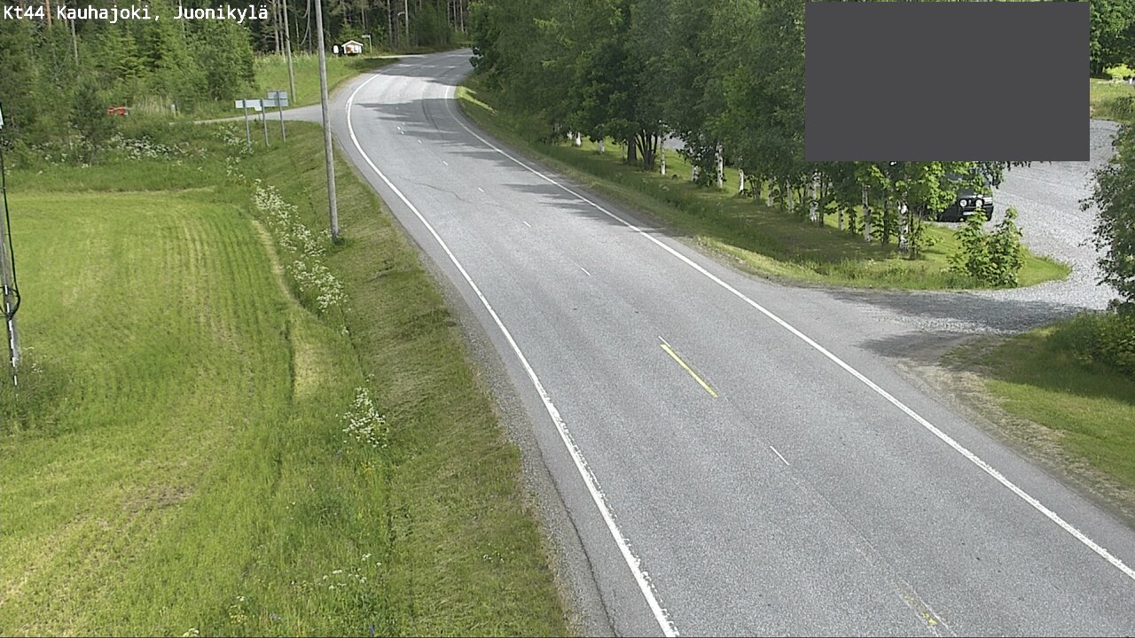 Weather Camera Image Road 44 Kauhajoki, Juonikylä,, Kauhajoki, Etelä-Pohjanmaa