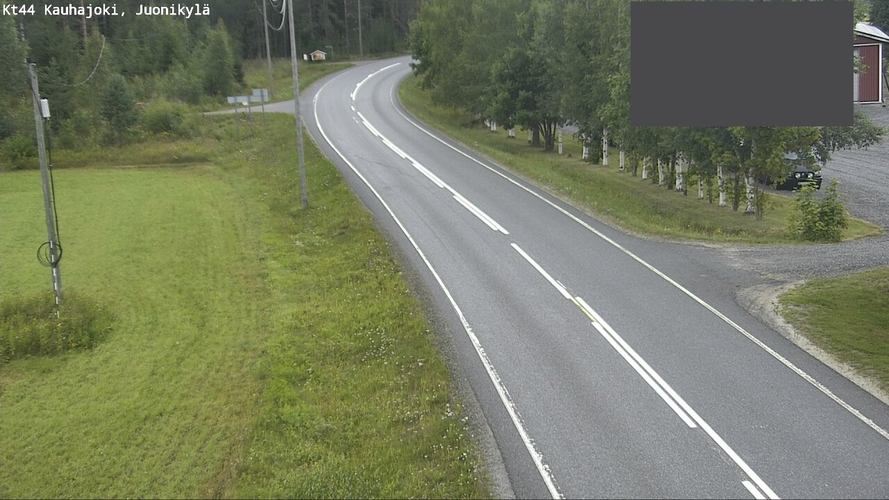 Weather Camera Image Road 44 Kauhajoki, Juonikylä,, Kauhajoki, Etelä-Pohjanmaa
