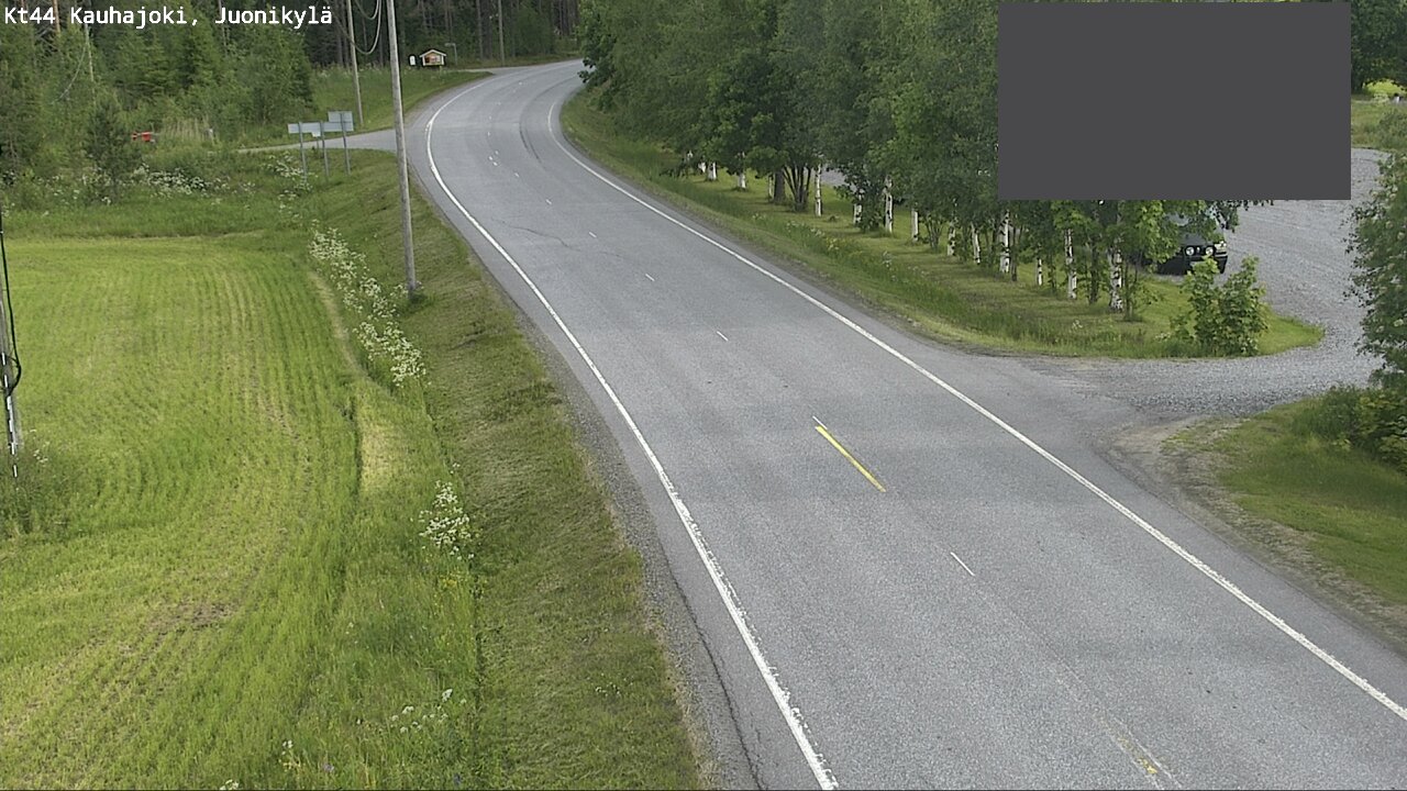 Weather Camera Image Väg 44 Kauhajoki, Juonikylä, Kauhajoki, Etelä-Pohjanmaa
