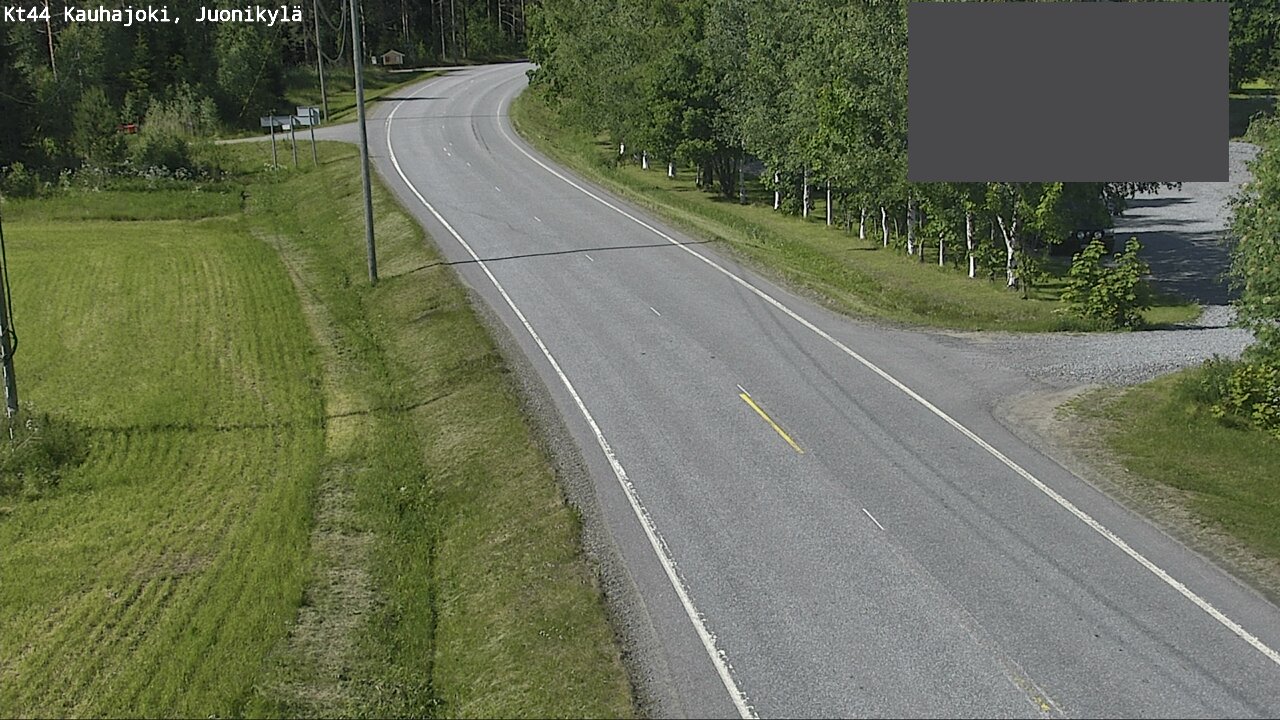 Weather Camera Image Road 44 Kauhajoki, Juonikylä,, Kauhajoki, Etelä-Pohjanmaa