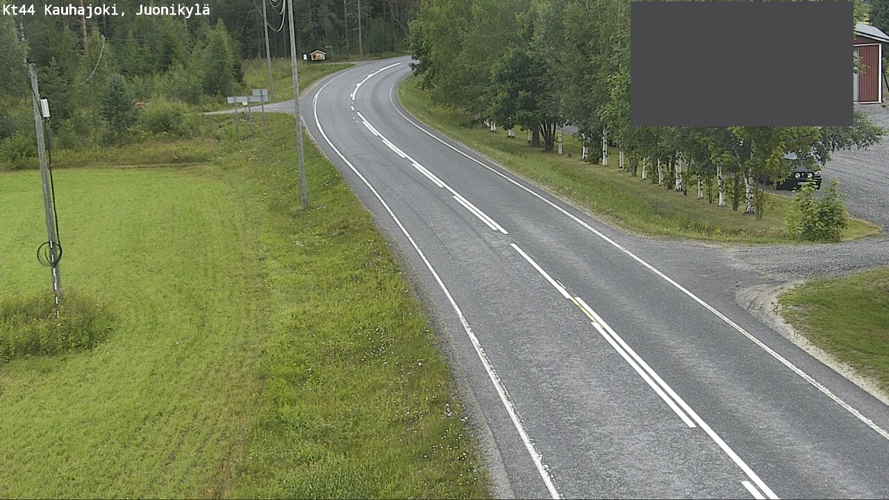 Weather Camera Image Road 44 Kauhajoki, Juonikylä,, Kauhajoki, Etelä-Pohjanmaa