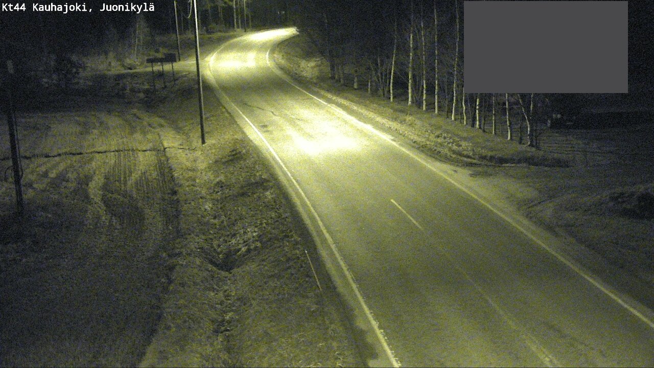 Weather Camera Image Väg 44 Kauhajoki, Juonikylä, Kauhajoki, Etelä-Pohjanmaa
