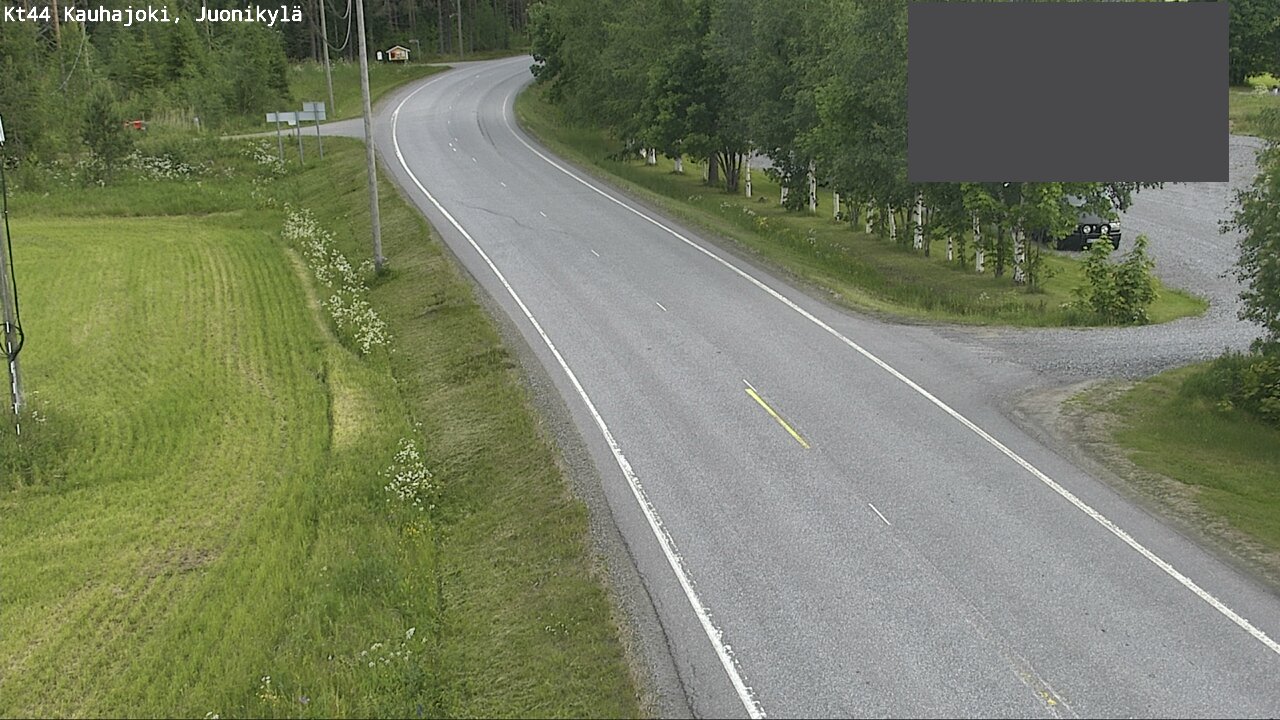 Weather Camera Image Road 44 Kauhajoki, Juonikylä,, Kauhajoki, Etelä-Pohjanmaa