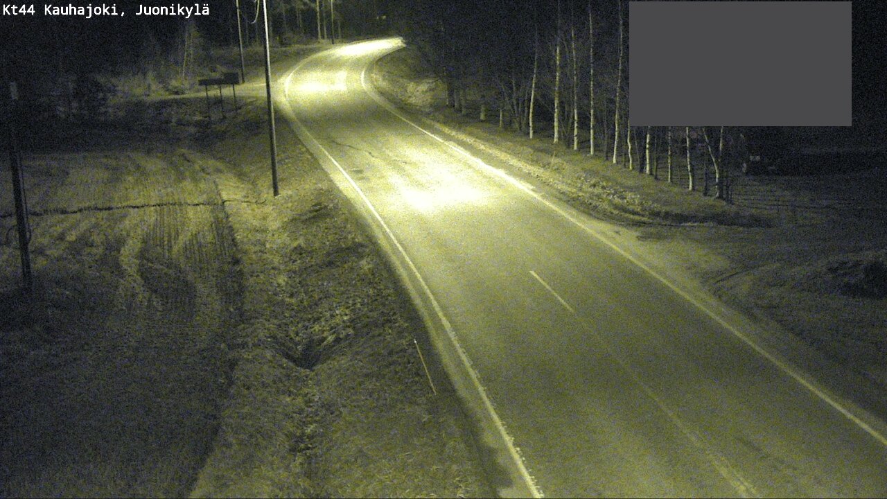 Weather Camera Image Väg 44 Kauhajoki, Juonikylä, Kauhajoki, Etelä-Pohjanmaa